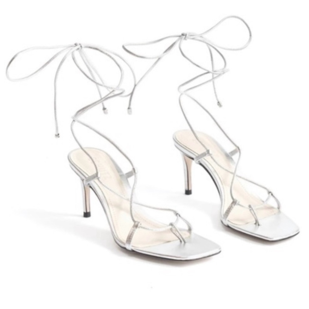 Schutz Antosha Sandal in Silver